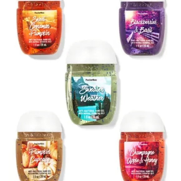 SEASONAL SWEETS POCKETBAC HAND SANIS, 5-PACK - Picture 1 of 1